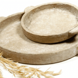 מגש עם ידיות דמוי טרוונטין