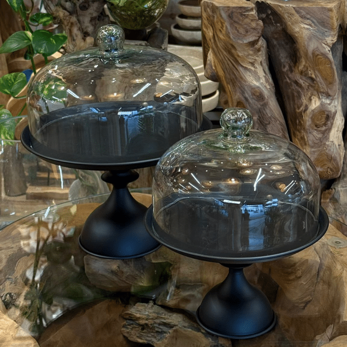 פעמון עוגה רחב שחור