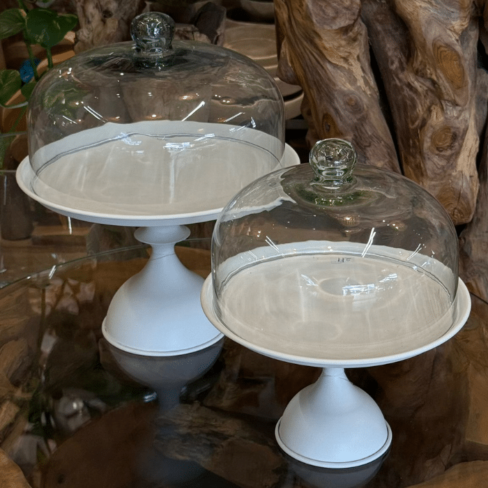 פעמון עוגה רחב לבן