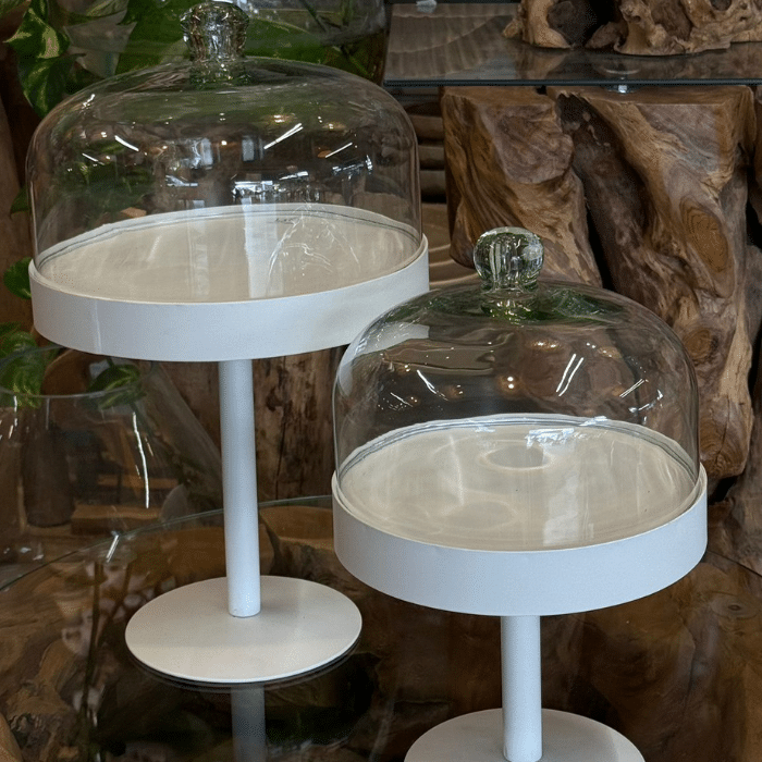 פעמון עוגה גבוהה לבן