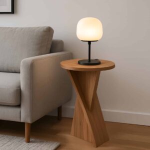 שולחן צד איקס אגוז