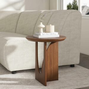 שולחן צד רגל מתעגלת