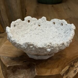 קערת אוקיינוס עגולה על רגל